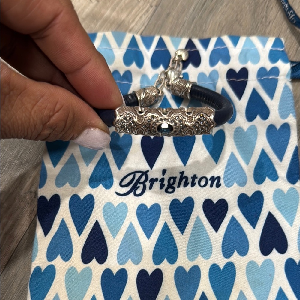 Brighton Black and Silver Cuff